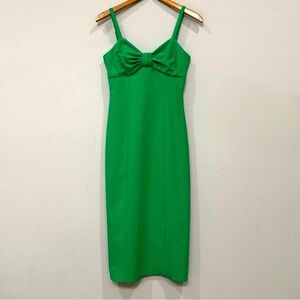Cinq a sept Green Midi Dress